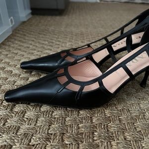 Prada low heel pump Dark Brown Gorgeous!